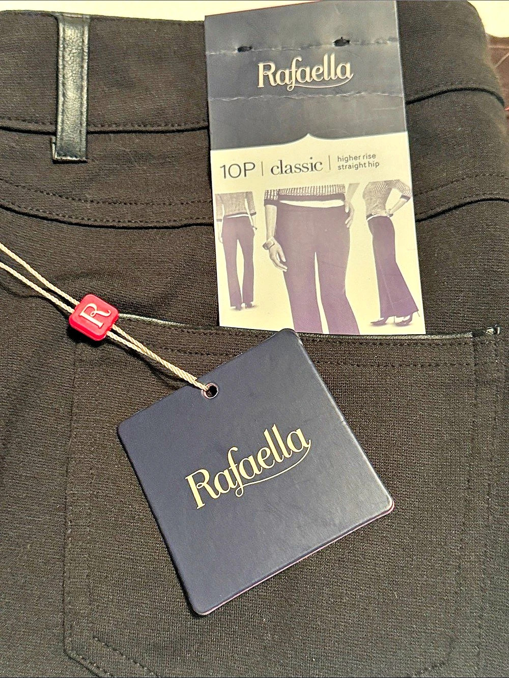 Rafaella 10P Classic Straight Leg Pants Bundle NWT - Picture 3 of 7